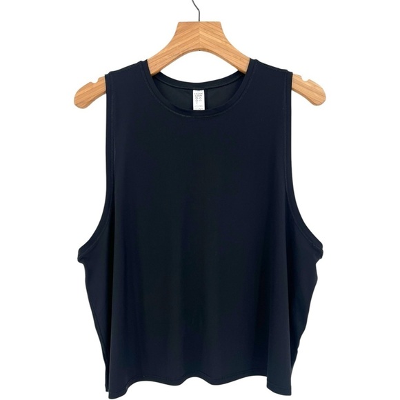 Spanx Go Lightly Cropped Tank in Black Size XL - Picture 2 of 10